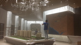 中惠中悅惠峰銷售中心大型除甲醛項目